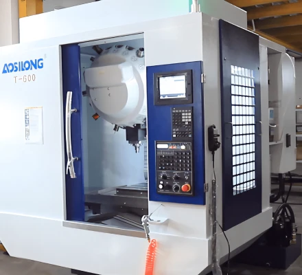 one of the machines EOS Secure uses in the lock cylinder production process