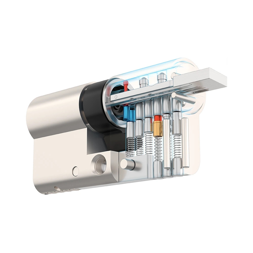active pin with passive pin lock cylinder