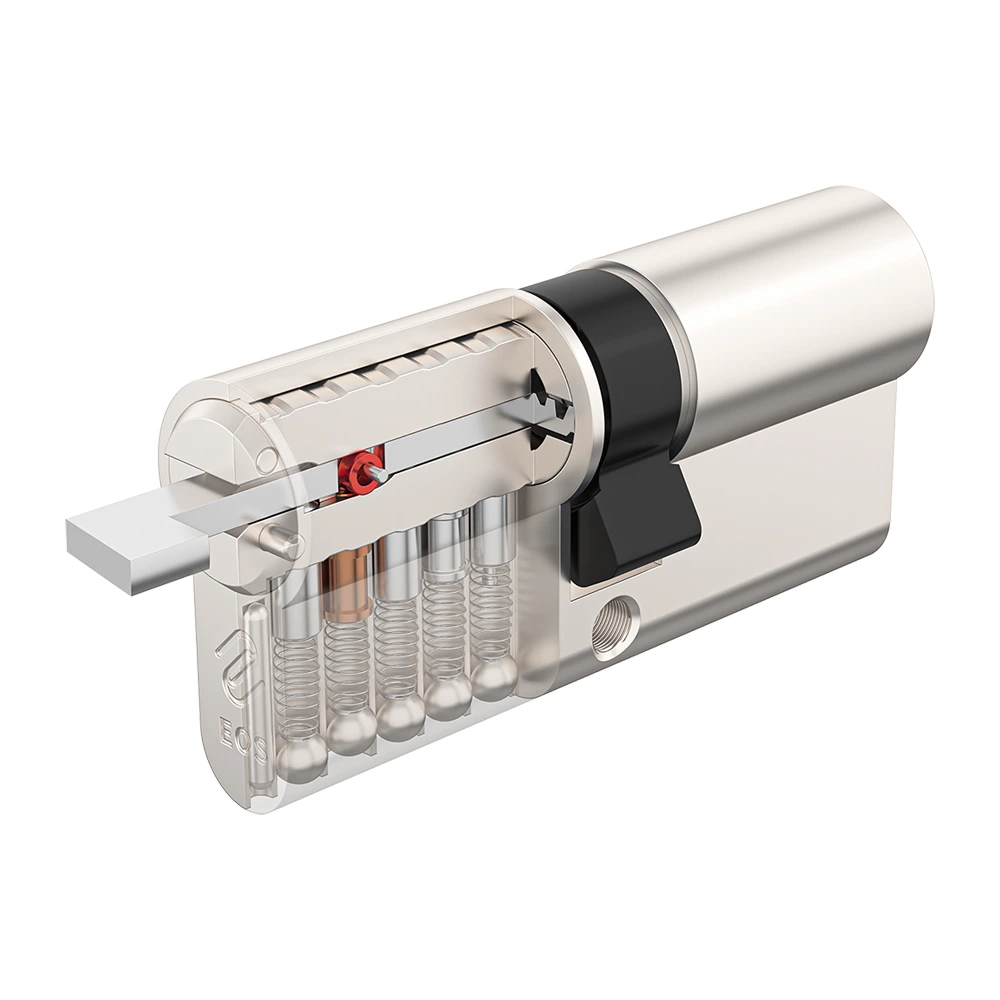 telescopic pin lock cylinder in action