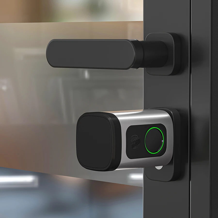 electronic lock cylinder setup