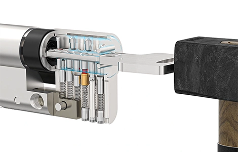 Anti-bumping lock cylinder