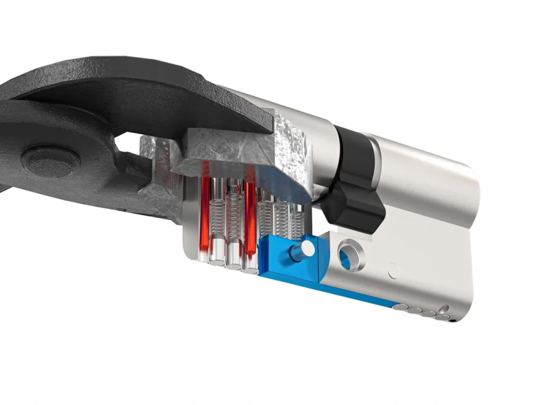 Anti snap lock cylinder