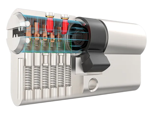 precision manufacturing exemplified in each lock cylinder