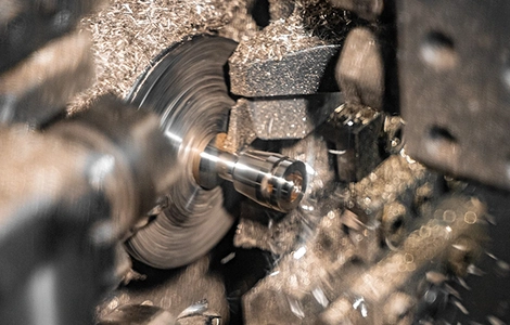 CNC machining a section of our lock cylinders