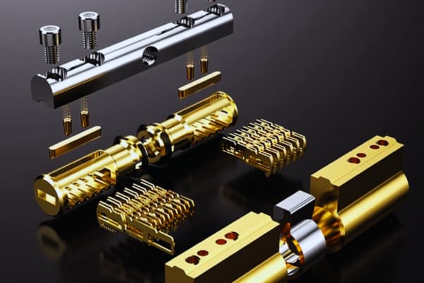 Internal mechanism helpful in how to remove a door lock cylinder