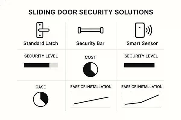 Buying reliable sliding glass door locks from specialized suppliers, ensuring security and long-term durability with certifications and warranties.