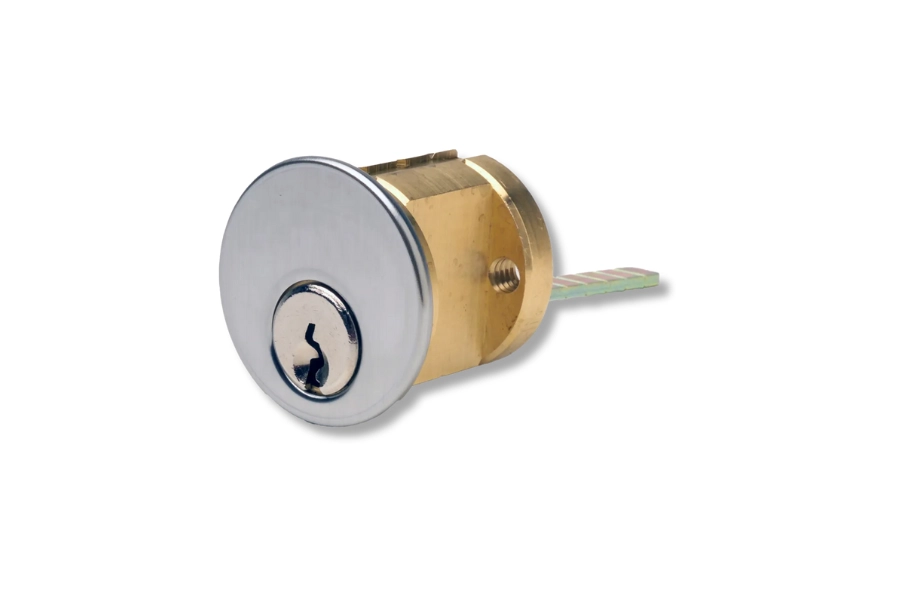 High-security Rim Cylinder with anti-pick and anti-drill features