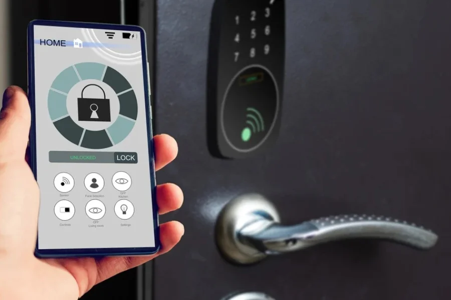 tamper detection in modern smart lock system for business security