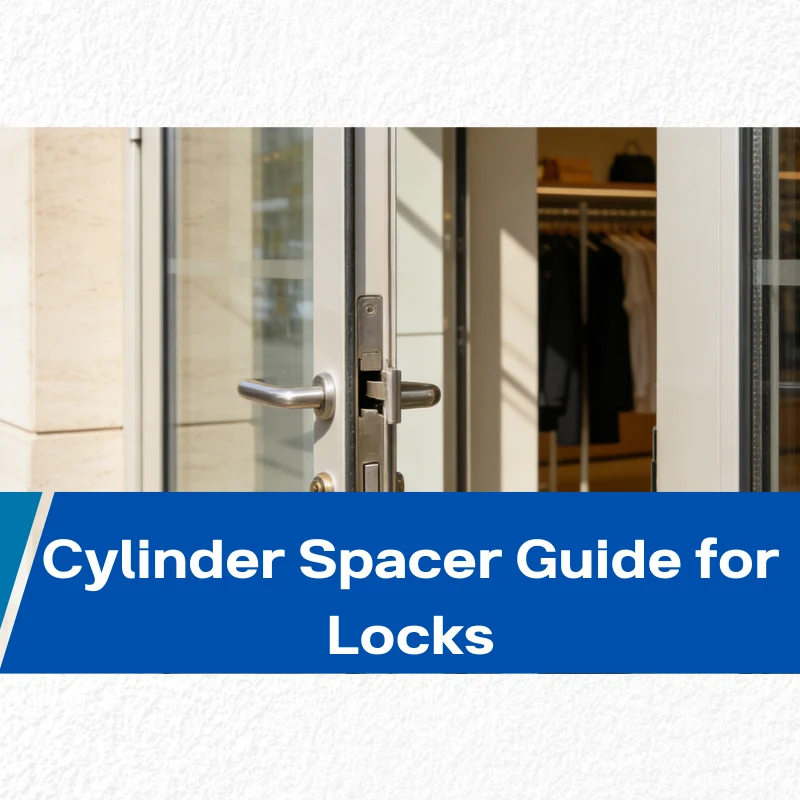 Cylinder Spacer Guide for Commercial Locks
