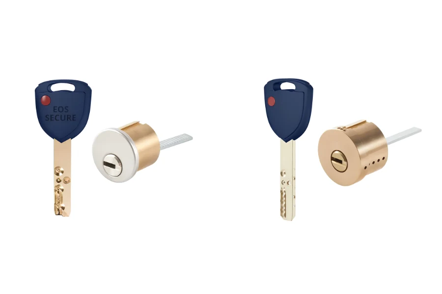 anti-drill pins vs standard pins in lock cylinder comparison diagram