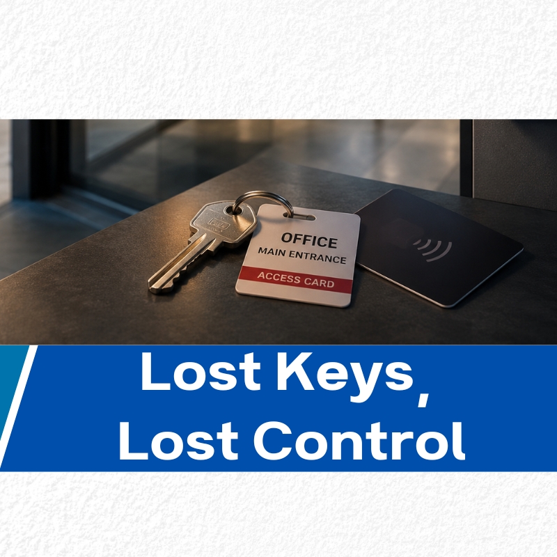 lost business keys creating access control risks in commercial building operations