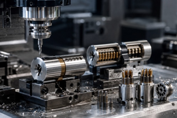 precision CNC machining for commercial-grade high-security lock cylinders